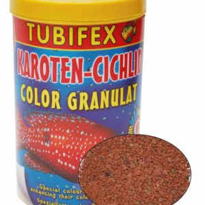 Tubifex Karotén Cichlid Granulat 125 ml