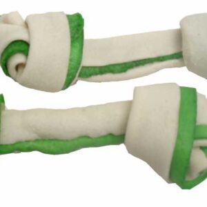 Uzol byvolí dvojfarebný JUKO Snacks 11 cm (20 ks)