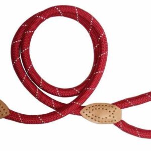 Vodítko lano s kožou reflexnou 120 cm