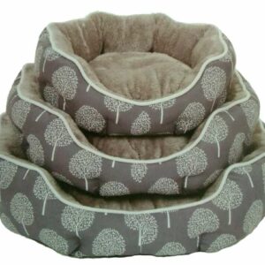 Pelech JUKO plyš koruna, vzor strom M 57x52x18 cm