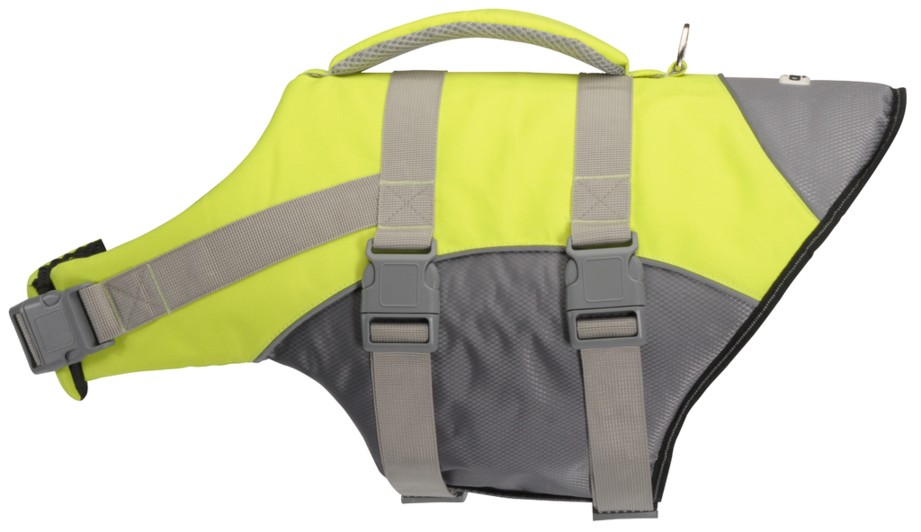 ZÁCHRANNÁ vesta dog XS, 4-7kg 23cm, žltá