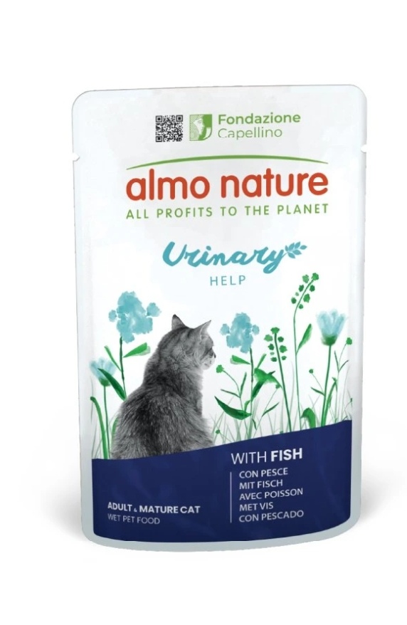 ALMO NATURE Cats kapsička urinary help ryba, 70 g