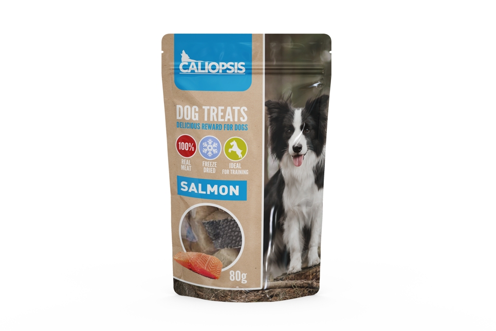 CALIOPSIS FREEZE DRIED SALMON, 80g