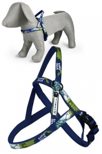 Papillon Postroj Reflex Blue nylon, 60-71 cm, modrá