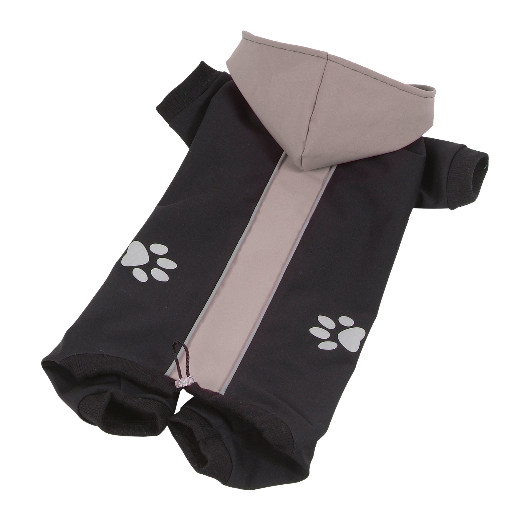 Kombinéza Softshell dvojfarebná - šedá / čierna L