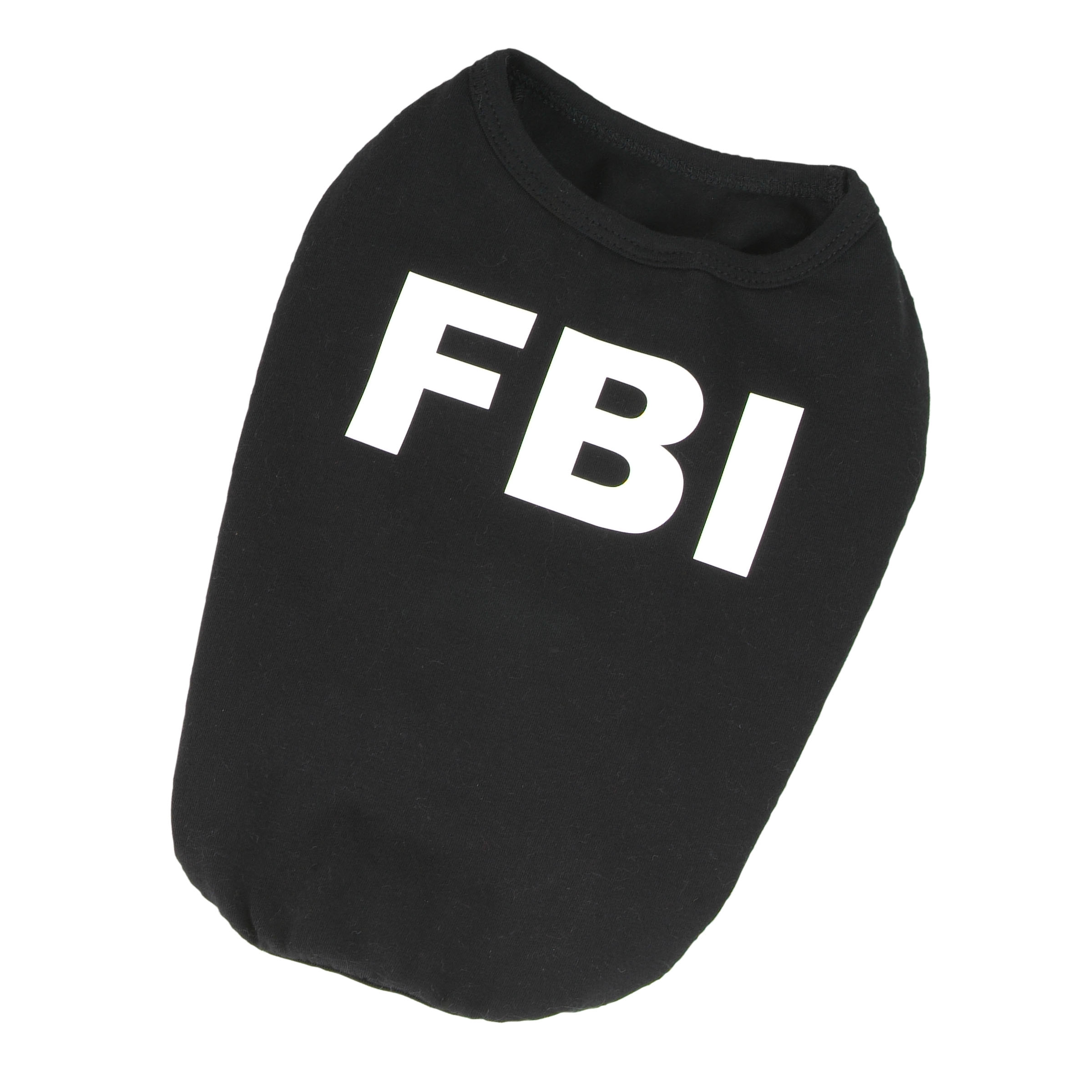 Tričko FBI - čierna XXL