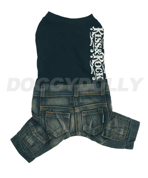 Obleček Doggydolly Kiss&Rock boy XS