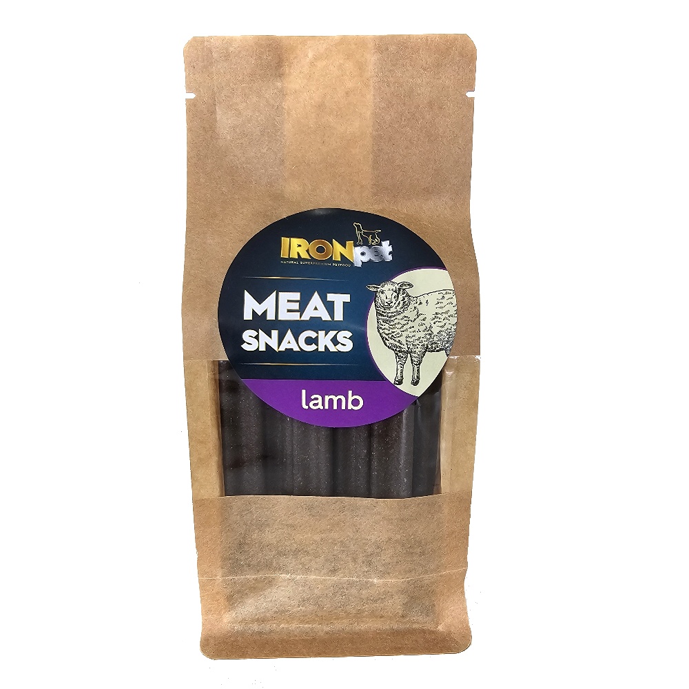 IRONpet dentálne mäsové maškrty Jahňacie 400 g