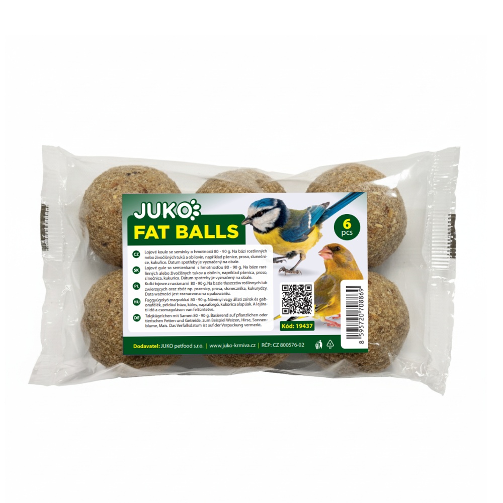 Lojová guľa so semienkami bez sieťky 90 g (6 ks)