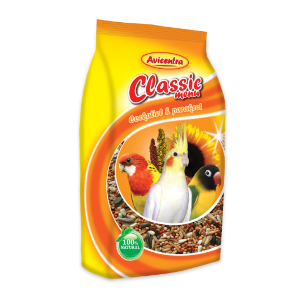 Avicentra Classic Menu Malý papagáj 1 kg
