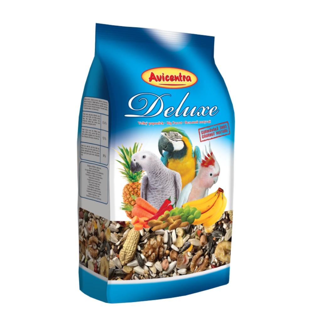 Avicentra Deluxe Veľký papagáj 1 kg