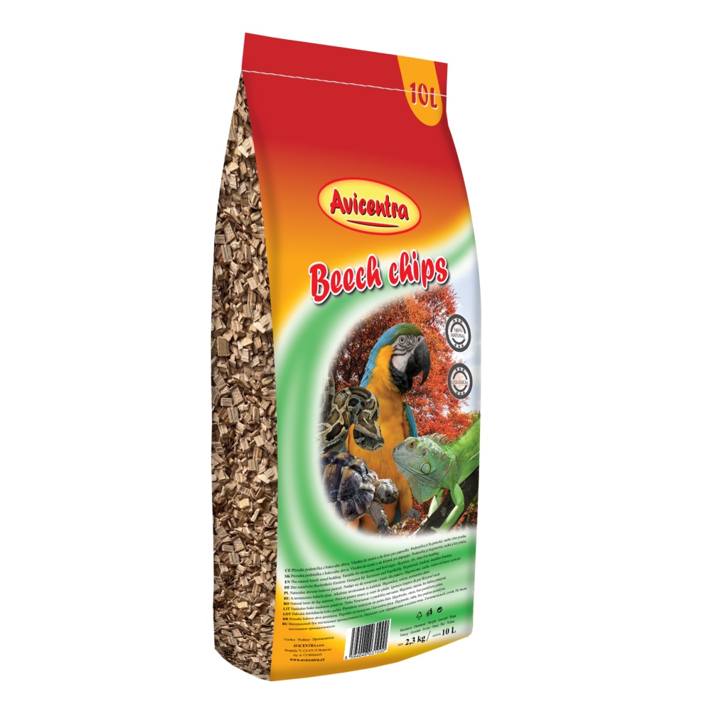 Avicentra Bukové štiepky 10 l