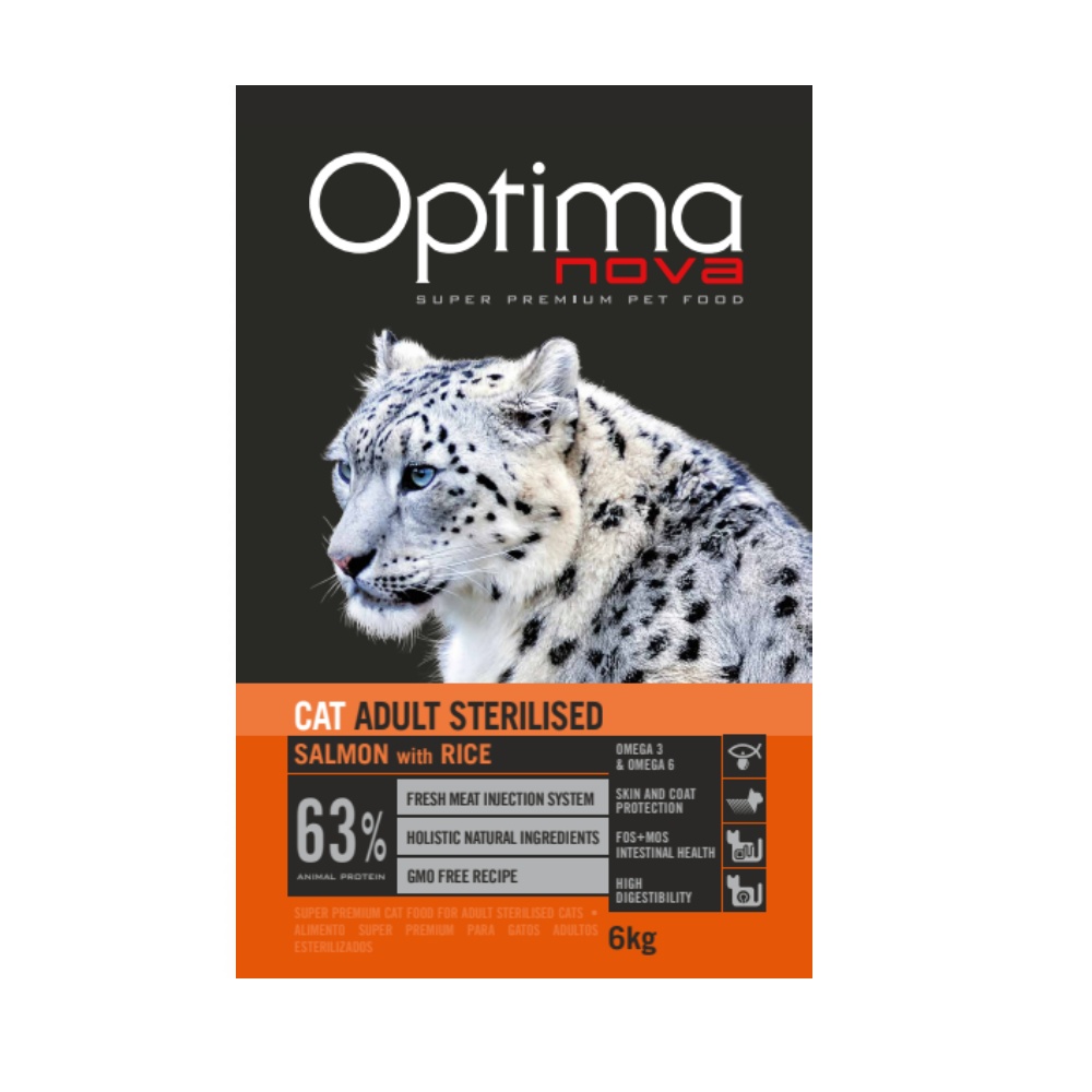 OPTIMAnova Cat Sterilised Salmon 2 kg