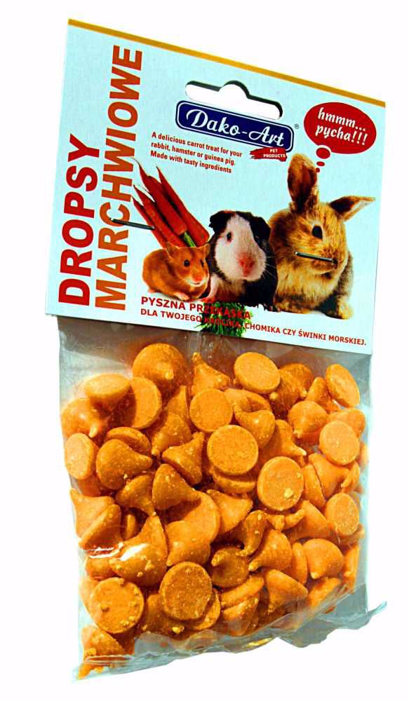 Pochúťka hlodavec mrkvová Dako 75 g