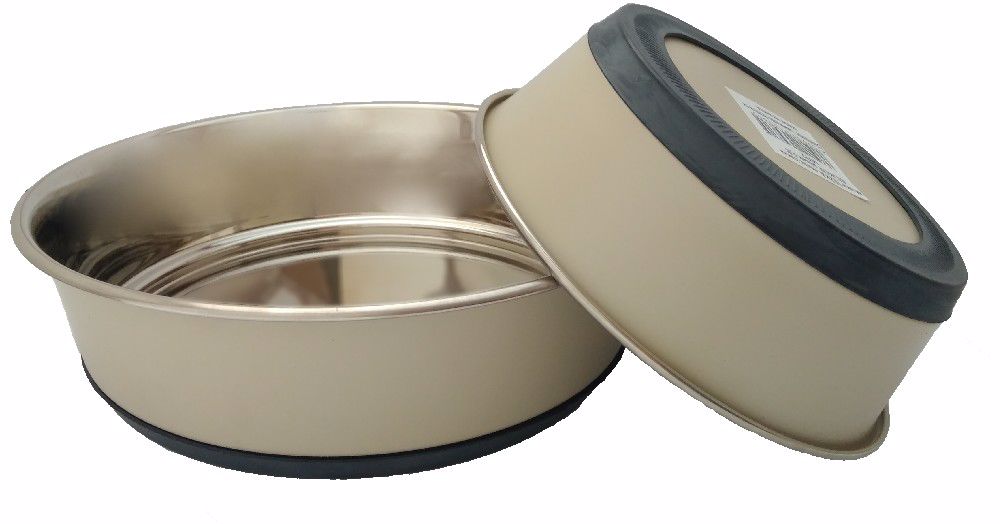 Miska nerez ťažká silikónový pásik 0,9 l