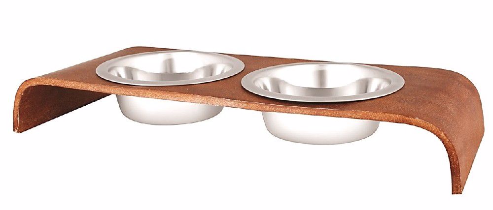 Dvojmiska v dizajnovom stojane 2 x 0,78 l