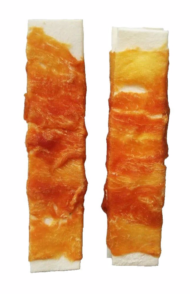Plátky byvolie obalené kuracím mäsom JUKO Snacks 15 cm (10 ks)