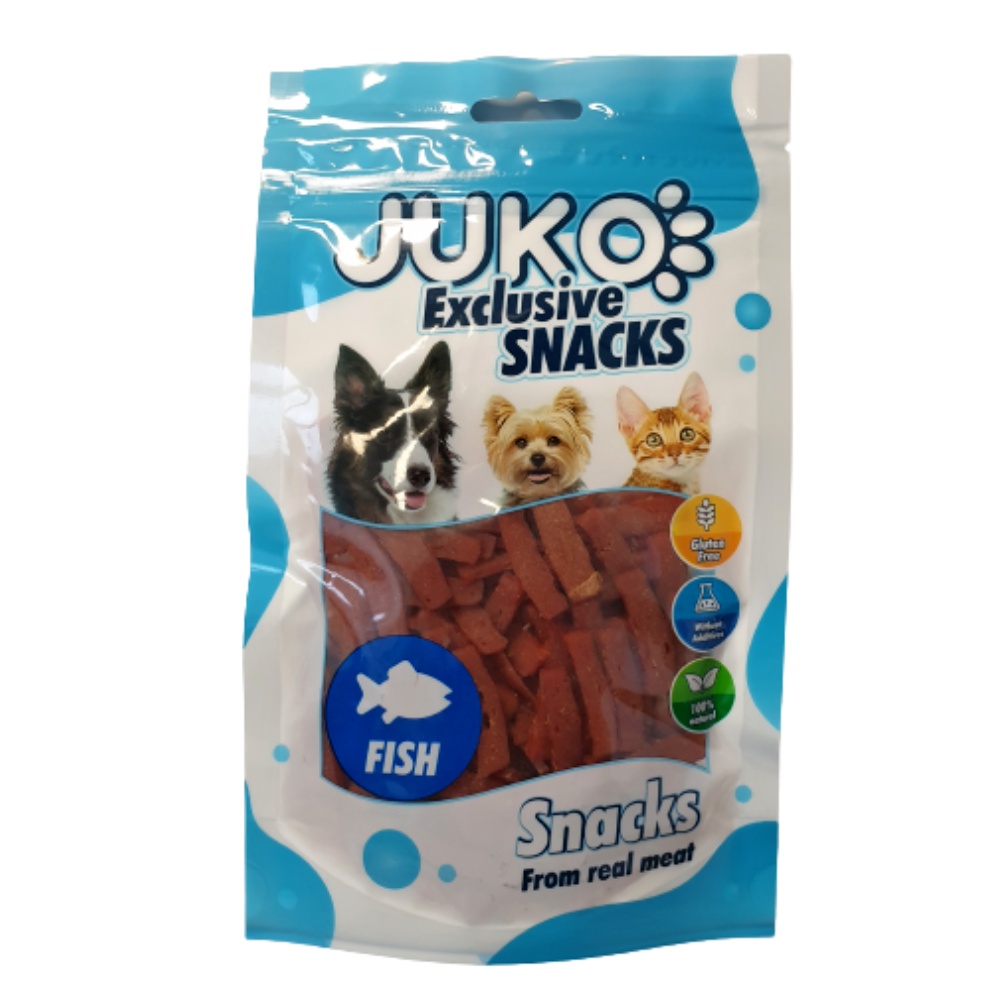 JUKO Snacks Salmon strips 70 g