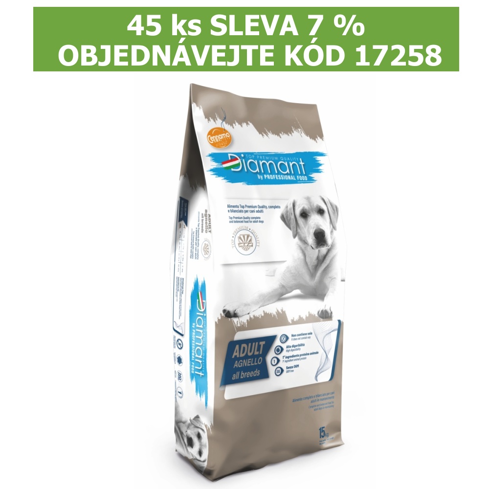 Diamant Dog Adult Jahňacie 15 kg