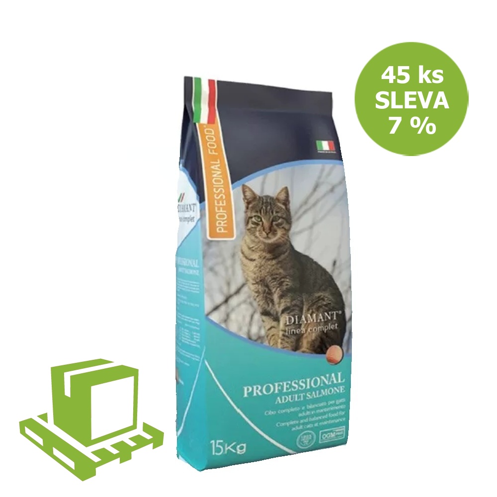 Diamant Cat Micio Losos 15 kg (paleta 45 ks) ZĽAVA 7 %