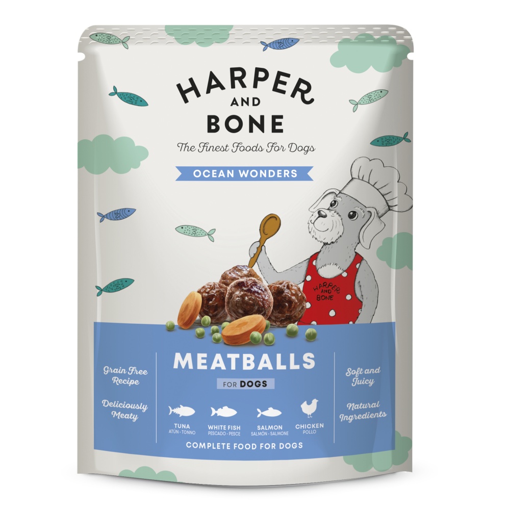 Harper and Bone Dog divy oceánu, vrecko 300 g