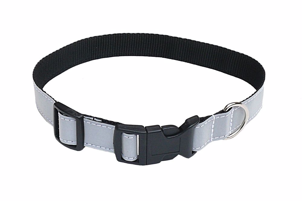 Obojok popruh reflexný 2,5 x 35 - 60 cm