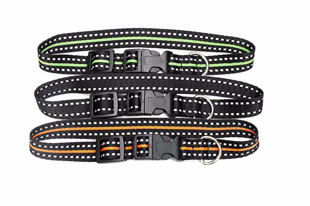 Obojok popruh reflexné prešívanie 2 x 50 cm