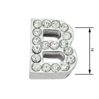 Navliekacie písmenká B 18 mm