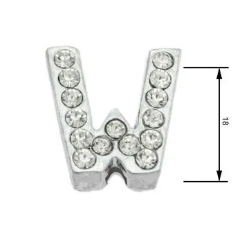 Navliekacie písmenká W 18 mm