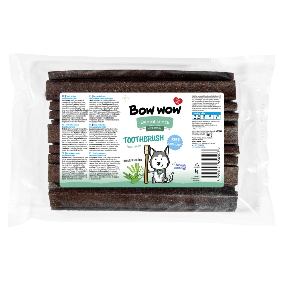 Zubná kefka maškrta 21 cm (20 ks)