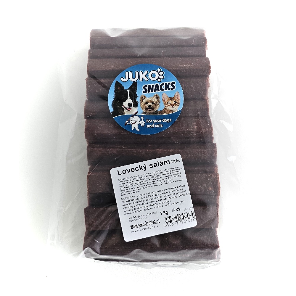 Lovecký saláma JUKO Snacks 1 kg