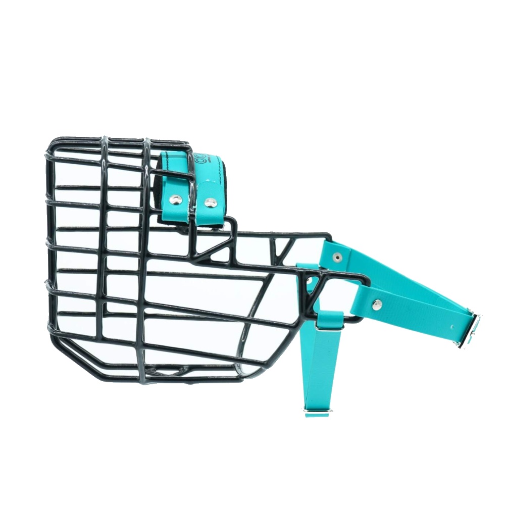 Náhubok čierny/Biothane nemecký ovčiak, malamut, čuvač, suka