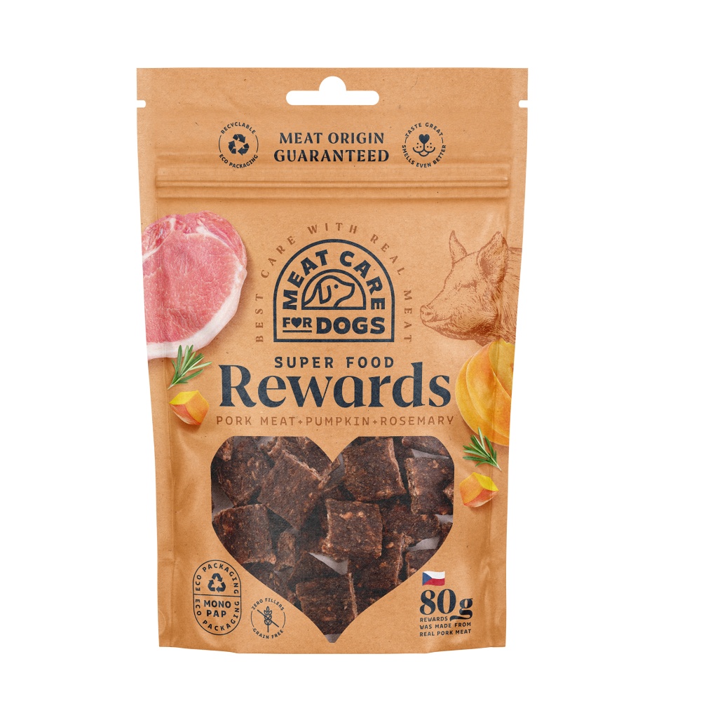 Rewards Dog bravčové s tekvicou a rozmarínom 80 g