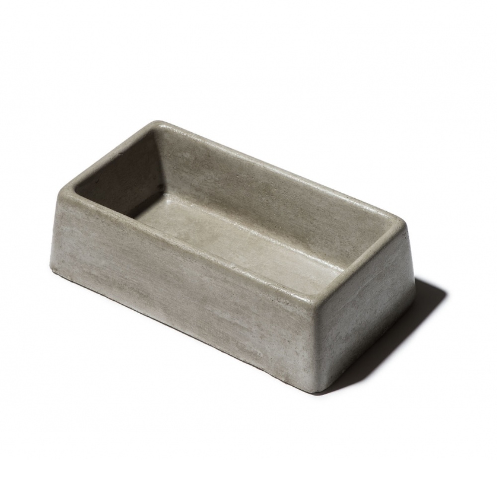 Miska betónová obdĺžnik 0,9 l