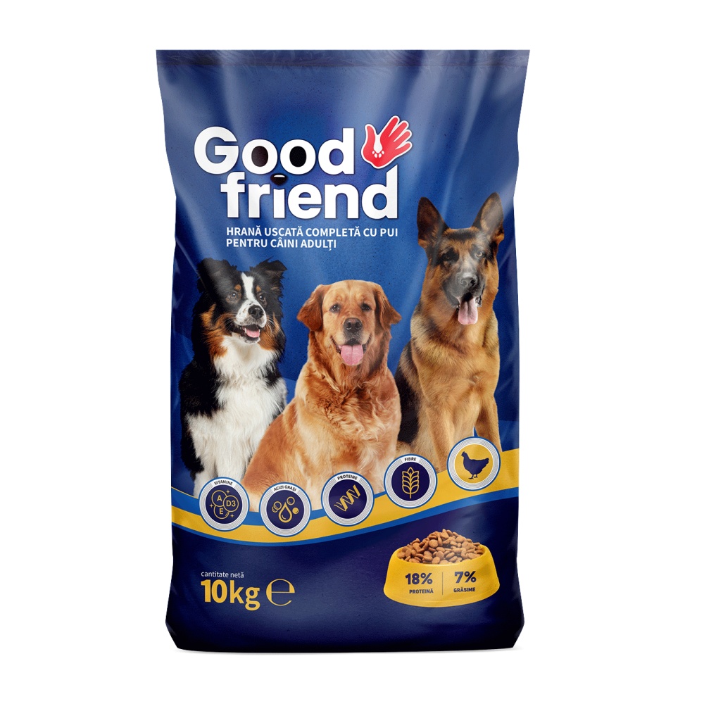 Good friend Standard Dog Adult Kurča 10 kg