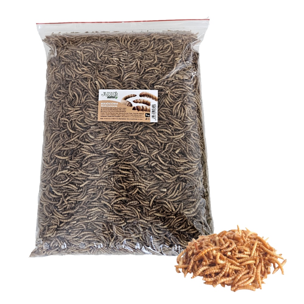Múčne červy JUKO 1 kg, vrecko
