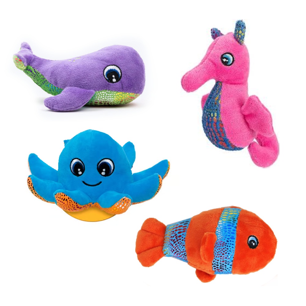 Zvieratá morská plyš pískacia 16 - 19 cm