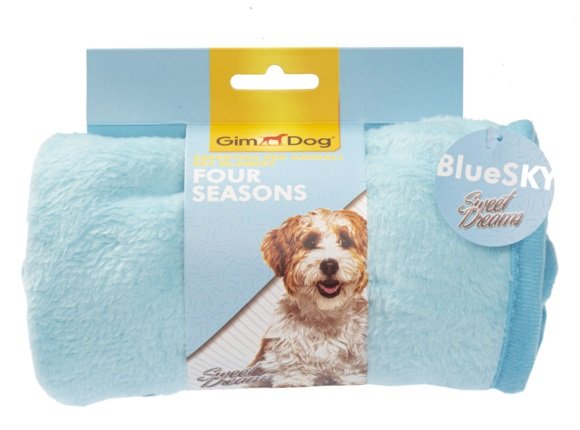 Deka GIMDOG BLANKET 60x40 BLUE SKY modrá