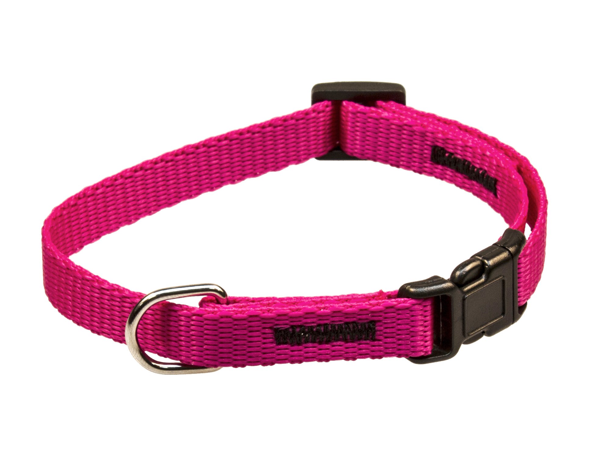 HUHUBAMBOO obojok JEDNOBAREVNÝ popruhový 1x20-35cm, fuchsie