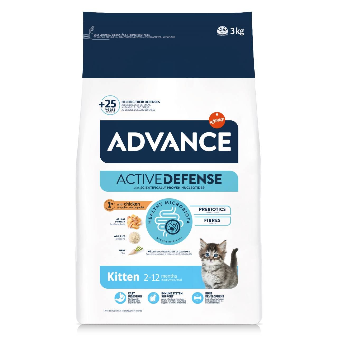 ADVANCE KITTEN kura 3kg