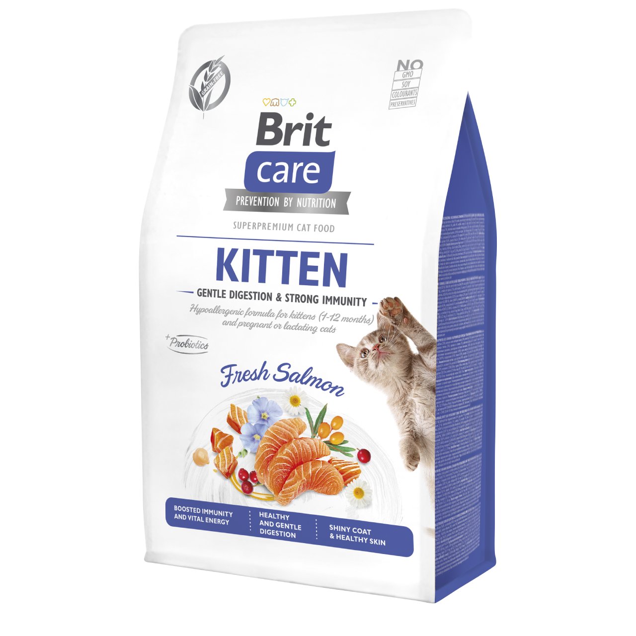 Brit Care Cat Grain-Free Kitten Gentle Digestion & Strong Immunity 0,4kg