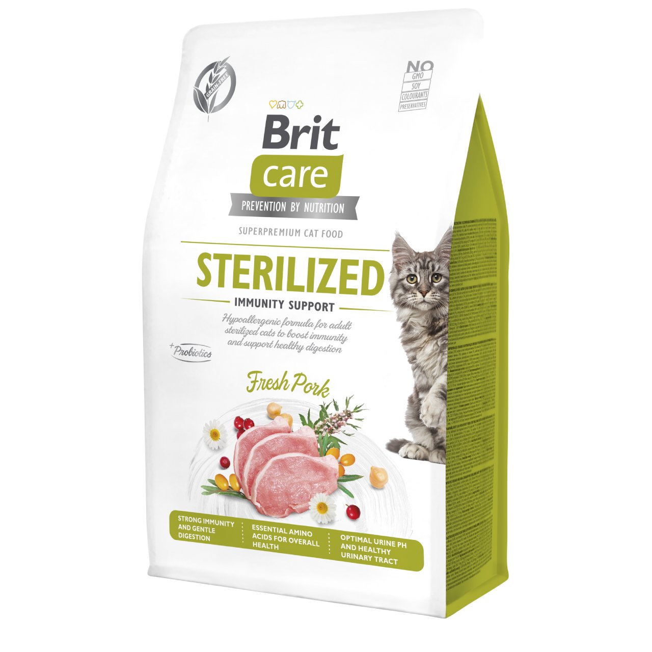 Brit Care Cat Grain-Free Sterilized Immunity Support 0,4kg