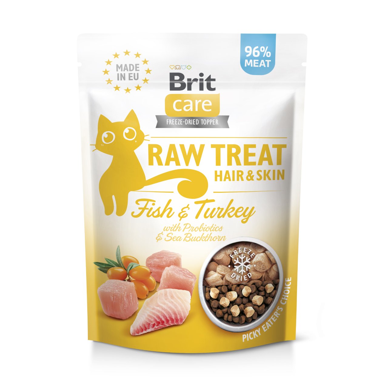 Brit RAW Treat Cat Hair&Skin 40g