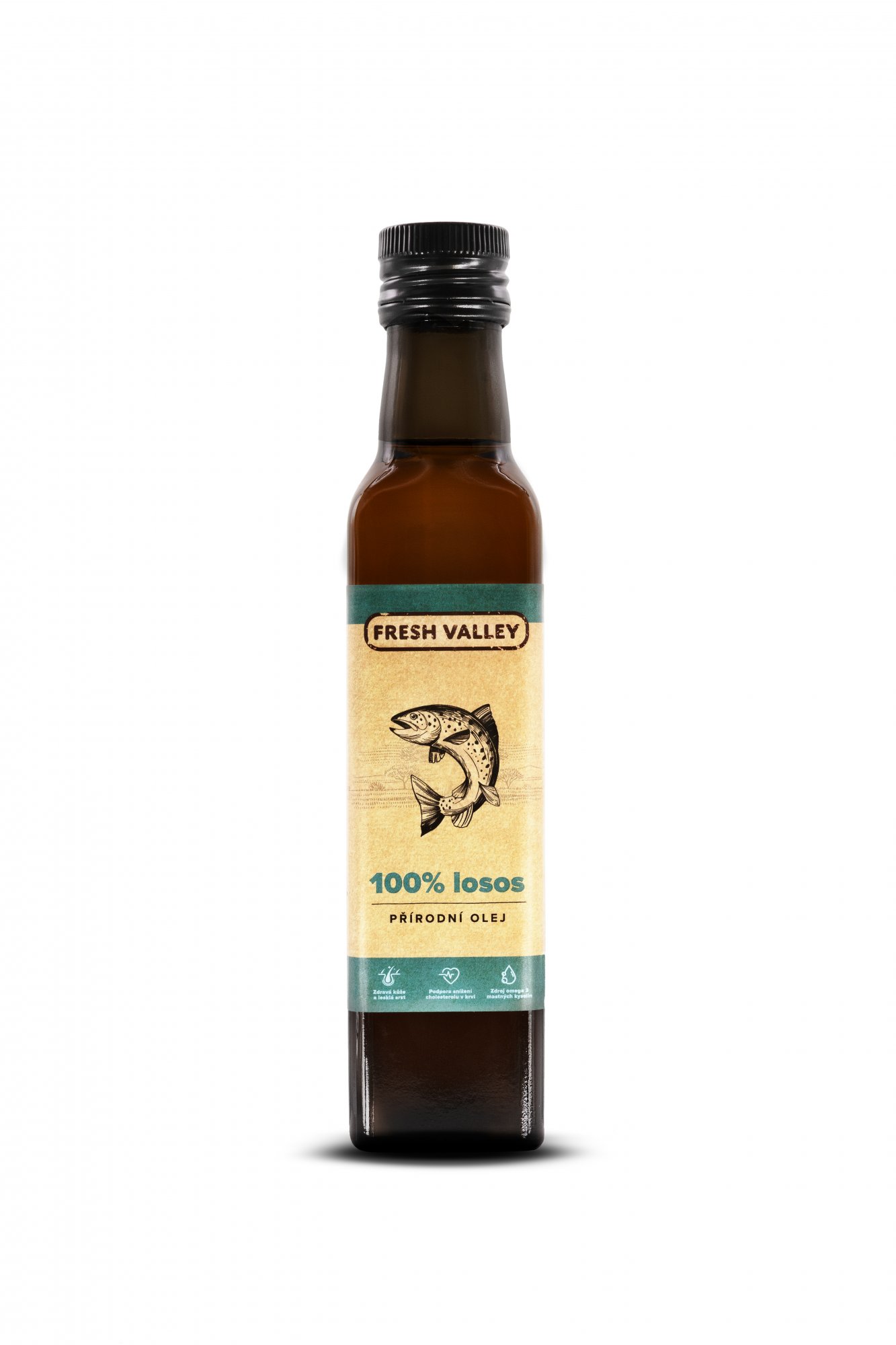 Fresh Valley lososový olej 250ml