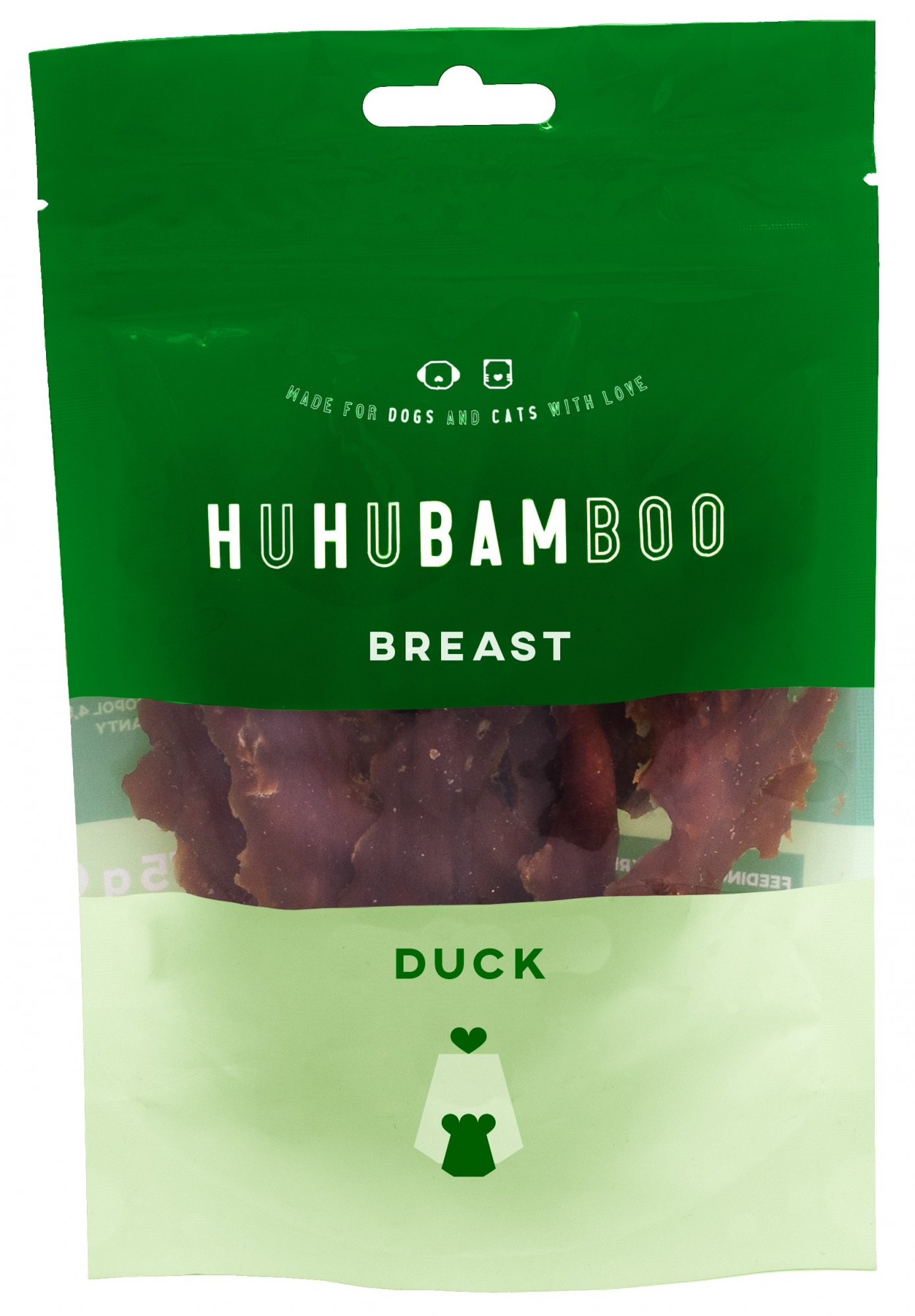 Huhubamboo kačacie prsia 75g