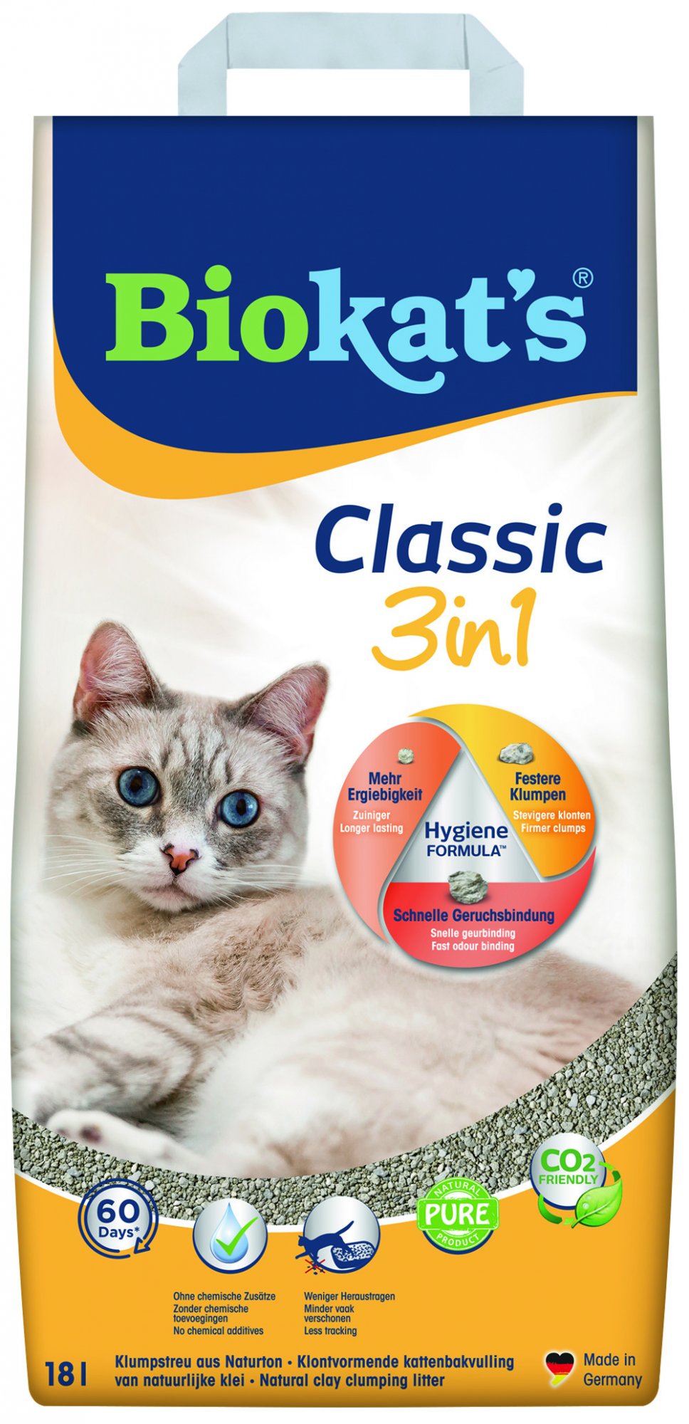 Podstielka Biokat\'s Classis 18l