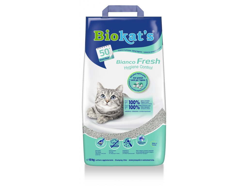 Biokat\'s Bianco Fresh Control podstielka 10kg