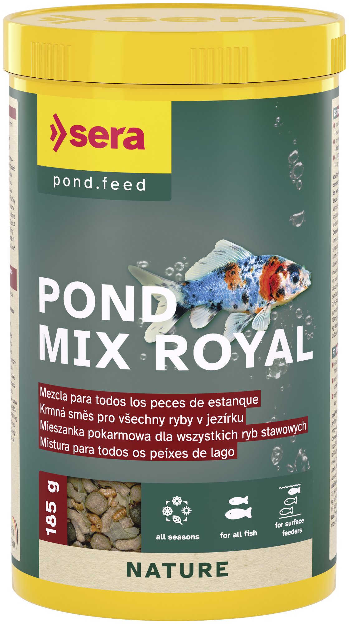 Sera kompletné krmivo pre ryby v jazierku Pond Mix Royal 1000ml Nature