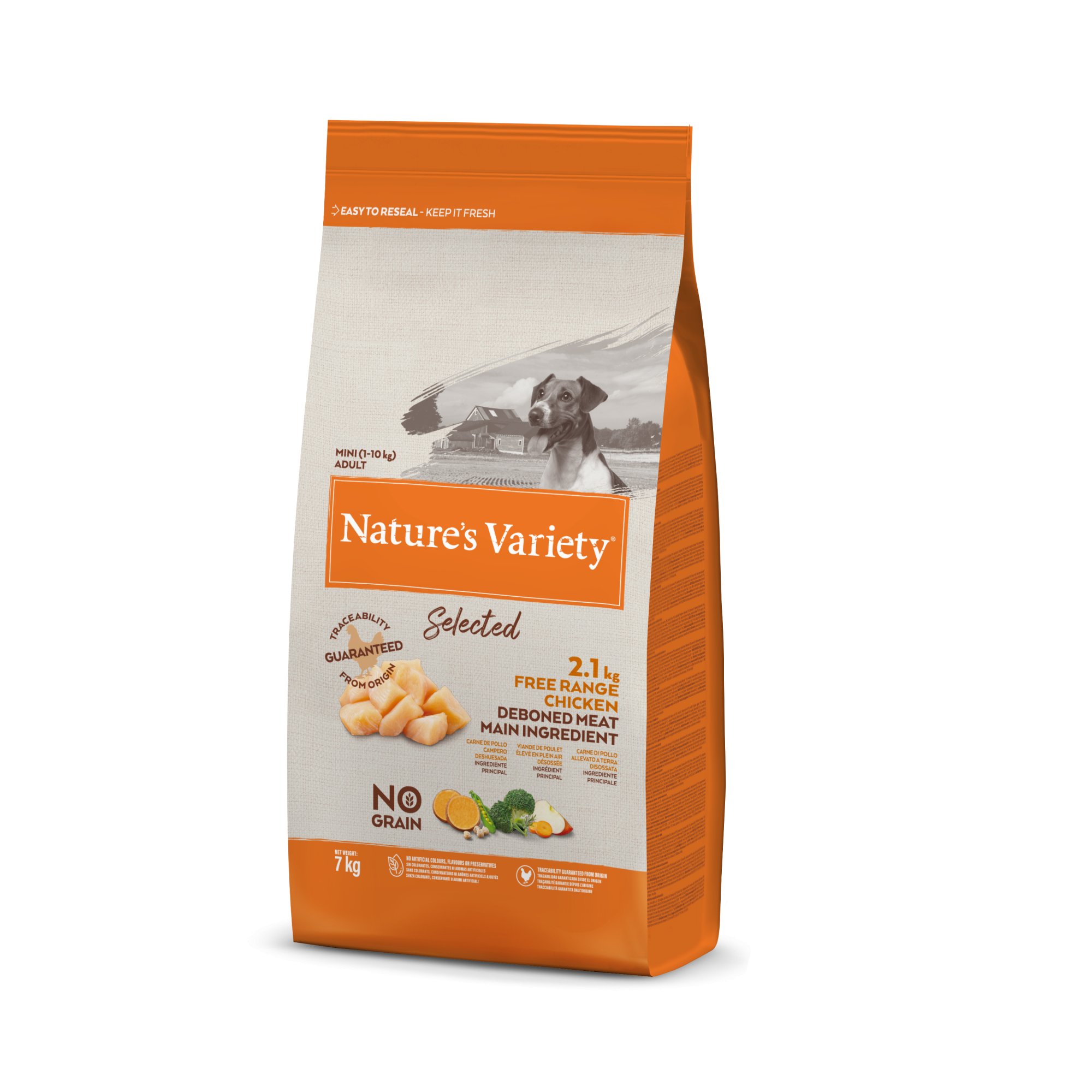 Nature´s variety selected pre malé psy s kuracím 7kg