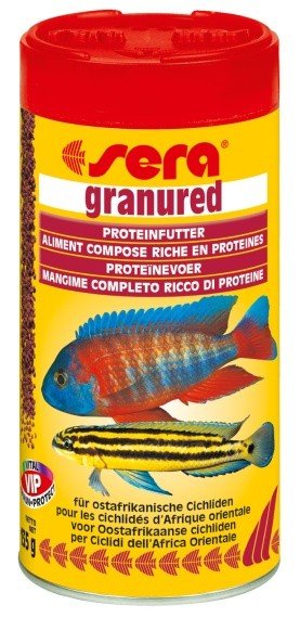 Sera základné krmivo pre dravé cichlidy Granured 250ml Nature